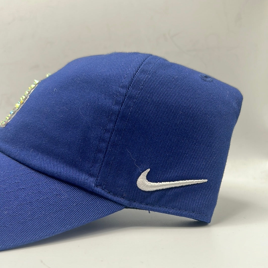 Los Angeles Dodgers MLB Nike Bedazzled Royal Blue Adjustable Hat