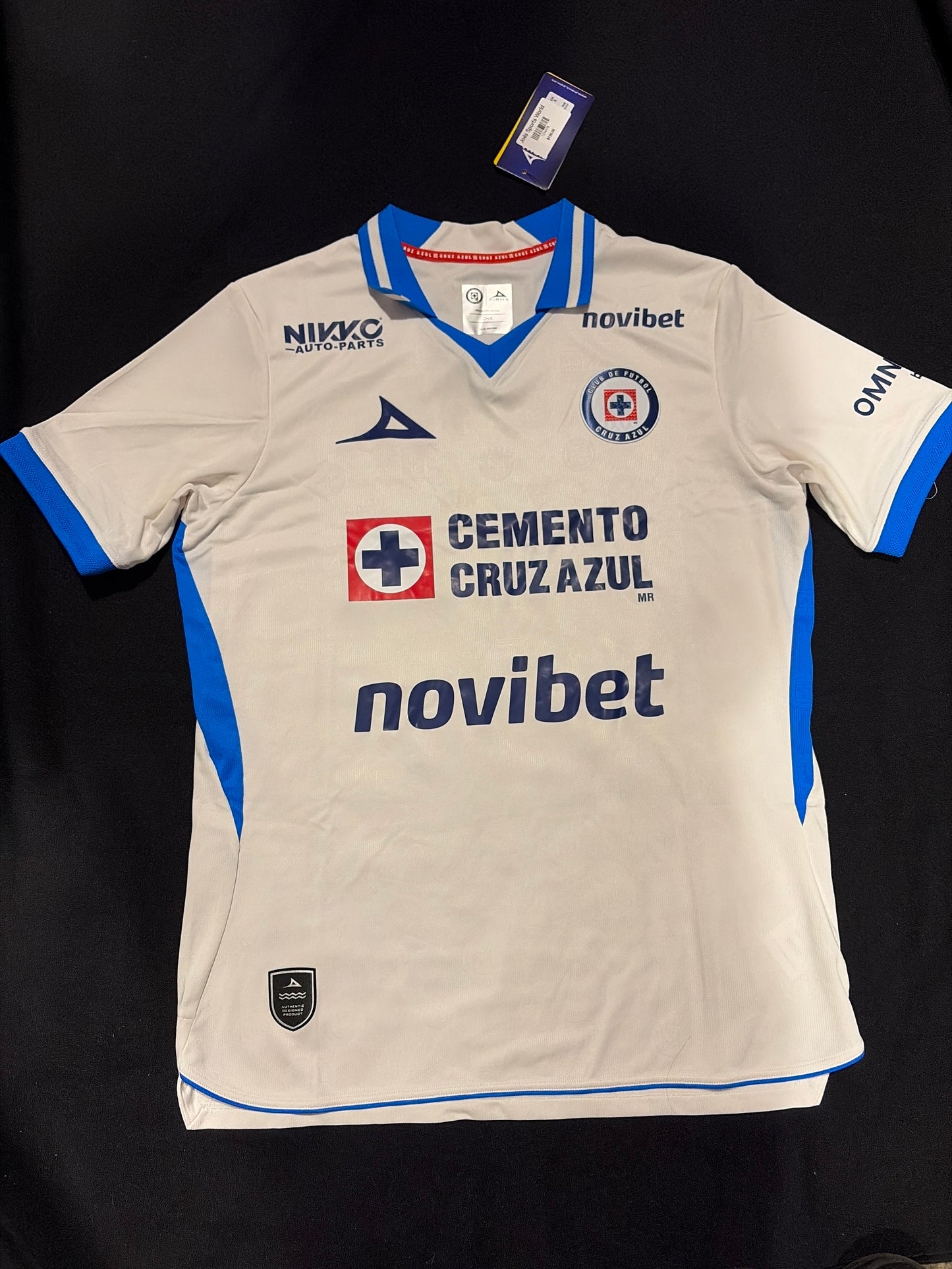 Pirma Cruz Azul 2026-2027 White Authentic Men’s Home Jersey