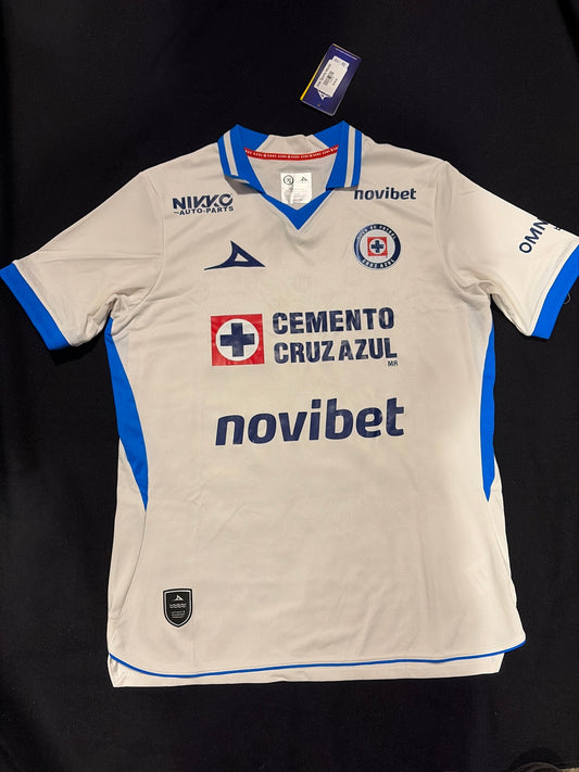 Pirma Cruz Azul 2026-2027 White Authentic Men’s Home Jersey