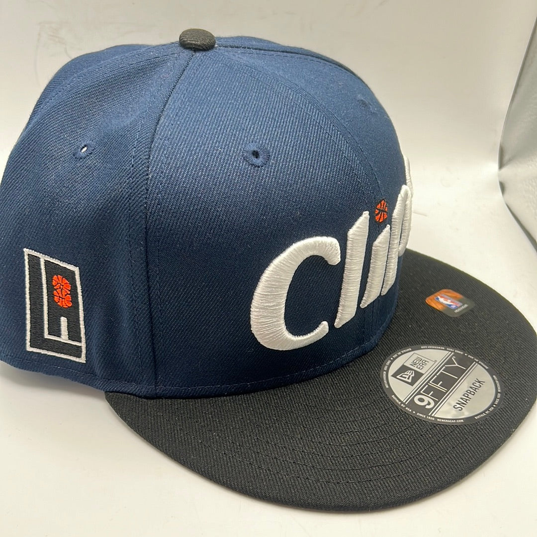 Los Angeles Clippers NBA New Era 9Fifty City Edition Bleu Pale Snapback Hat