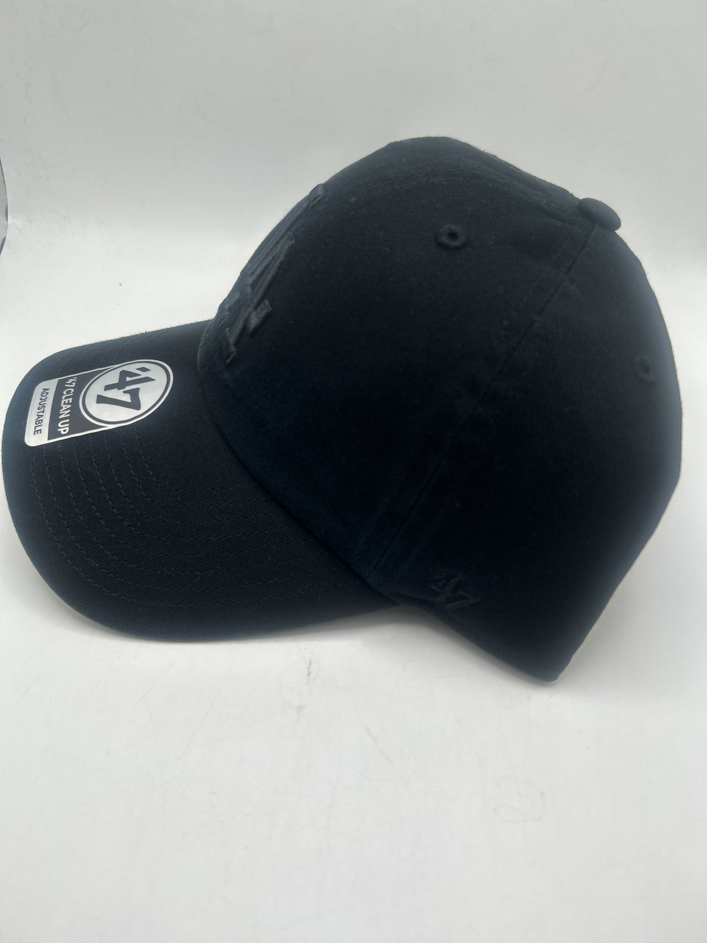Los Angeles Dodgers MLB 47CleanUp Genuine Merchandise Black Adjustable Hat