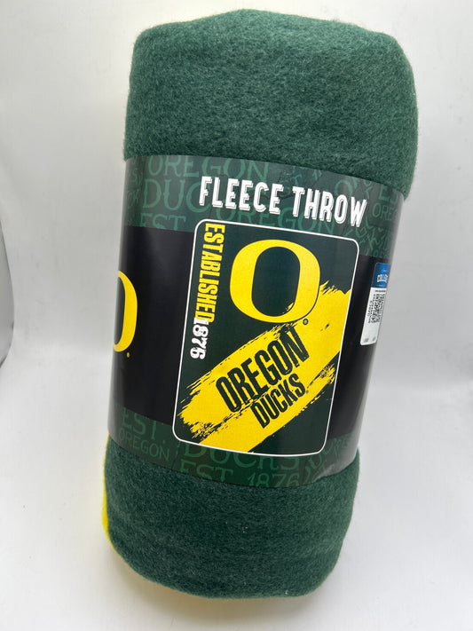 Oregon Ducks Collegiate Fleece Throw