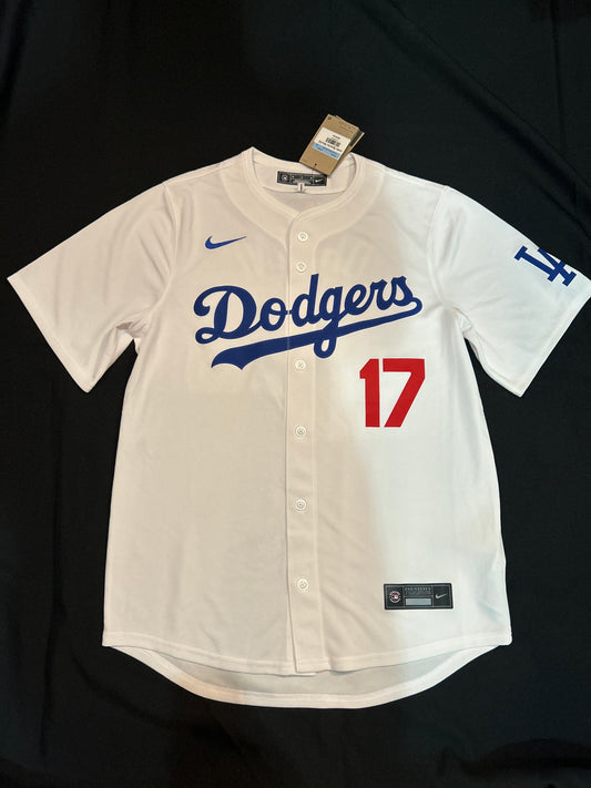 Los Angeles Dodgers MLB Genuine Merchandise Nike #17 Ohtani Authentic Replica 2024 Men Jersey