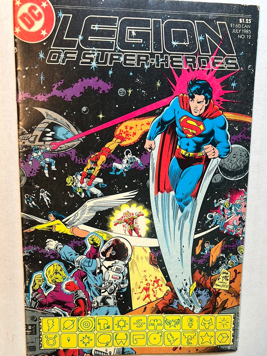 Legion of Super Heroes 12 July 1985 DC Comics Comic Book