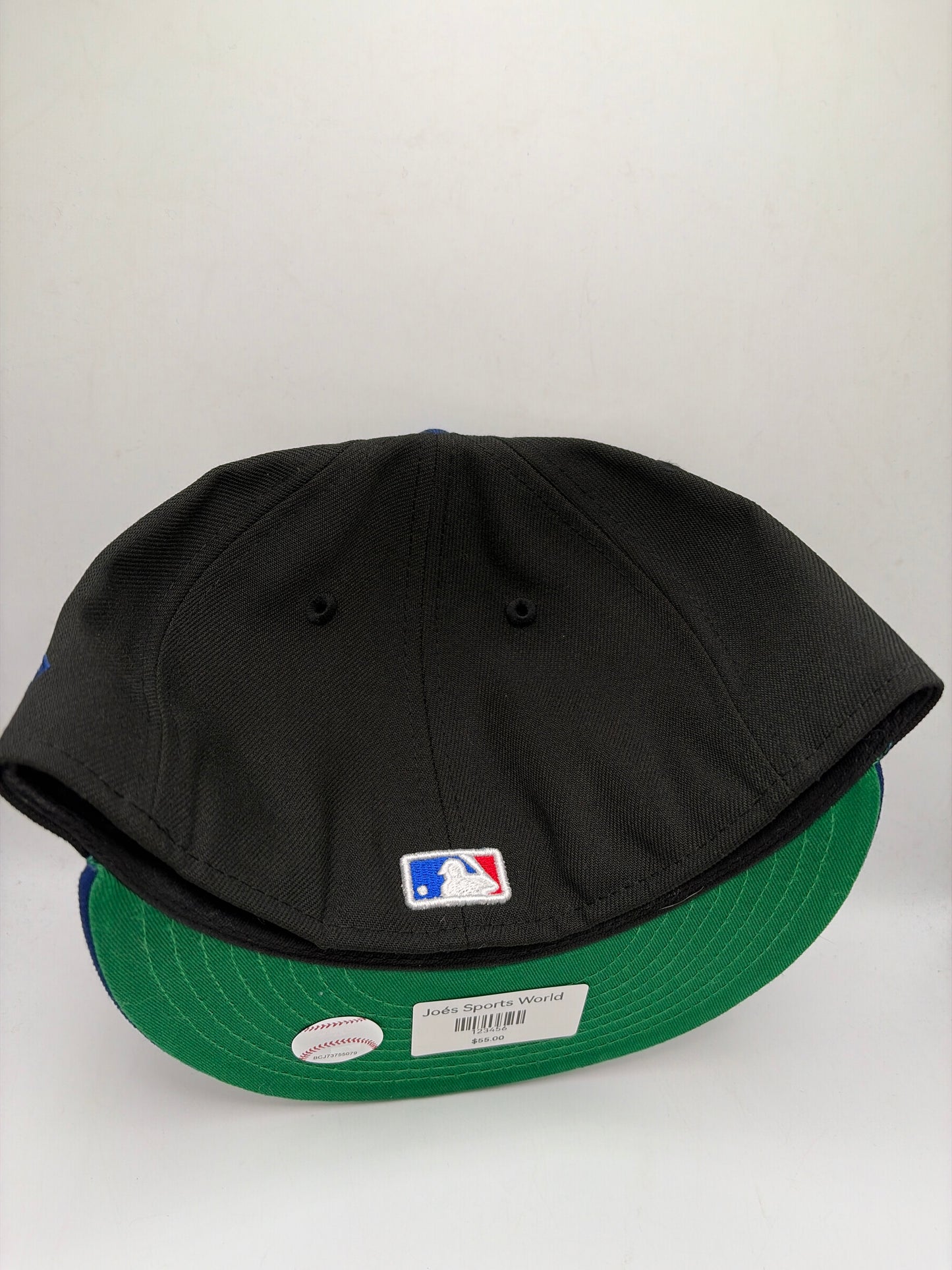 Los Angeles Dodgers MLB Classic Black Royal Blue 59Fifty New Era Fitted Hat
