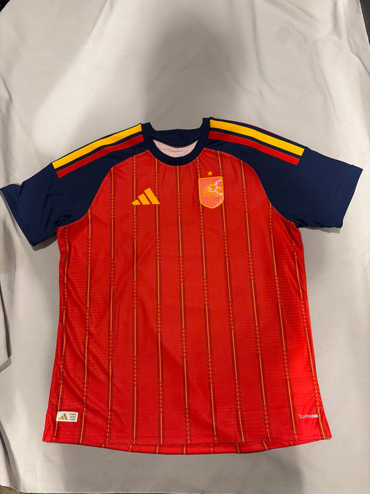 Spain Adidas Climacool World Cup 2026 Authentic Men Jersey