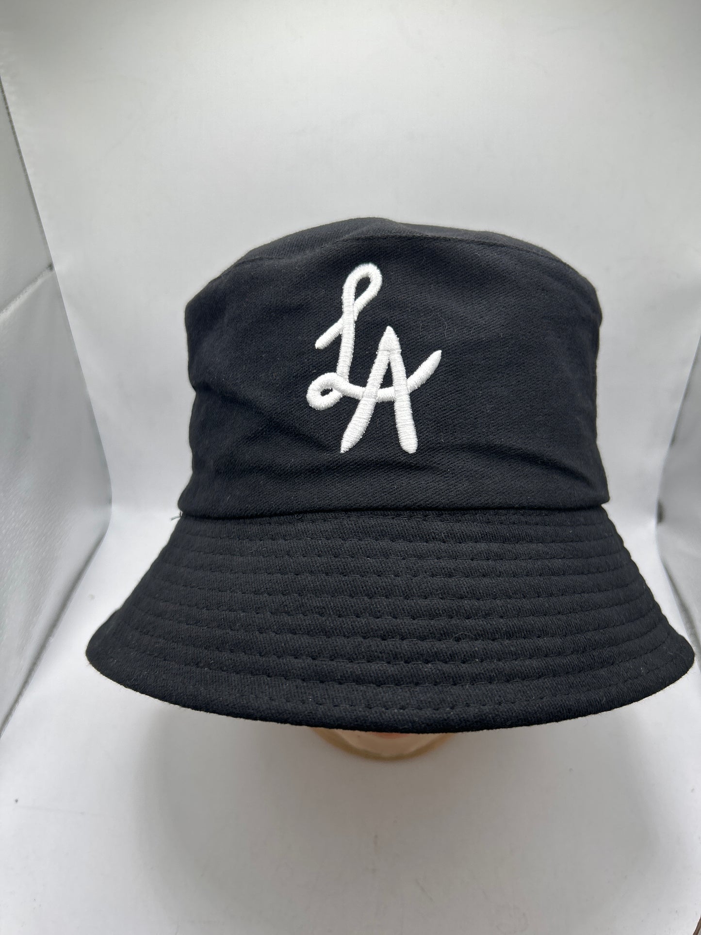 Los Angeles JSW Private Label Bucket Hat Black