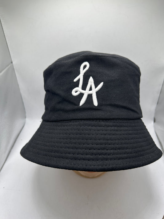 Los Angeles JSW Private Label Bucket Hat Black