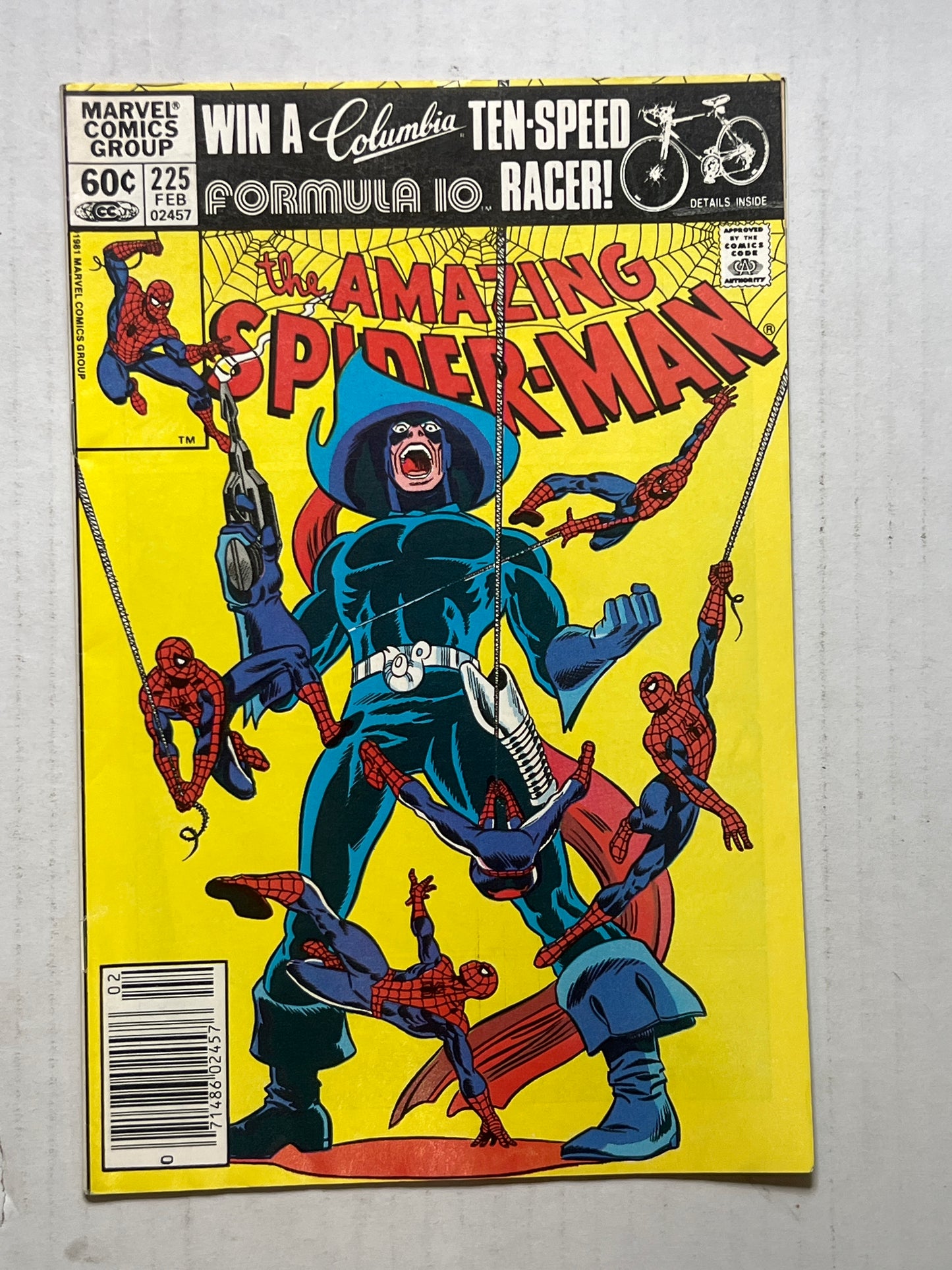 The Amazing Spider-Man By Marvel Comics Group #225 Feb 1981 Comic Book