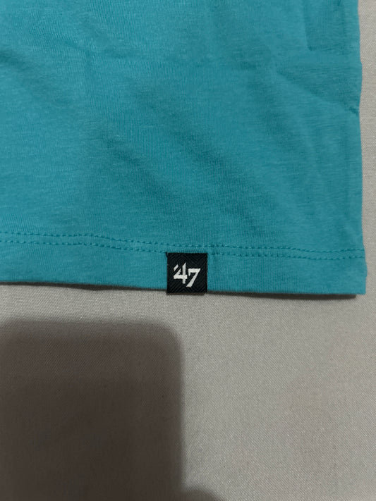 Jacksonville Jaguars NFL 47Brand Ocean Teal Premier Franklin Tee Men
