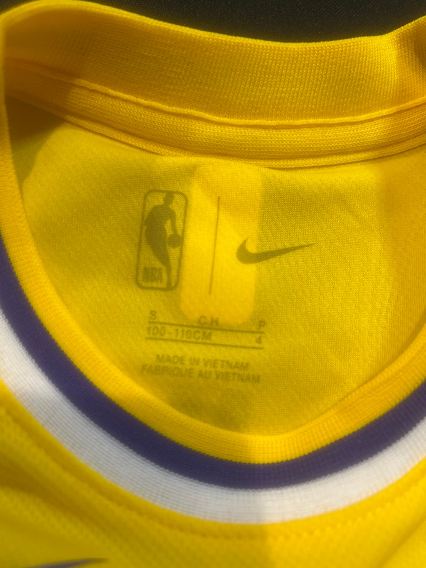 Los Angeles Lakers NBA Nike #23 LeBron James Kids Jersey