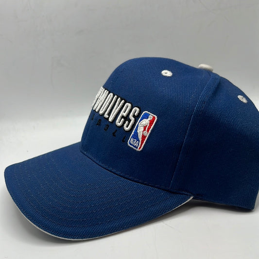 Vintage Minnesota Timberwolves NBA Elevation Strapback Hat