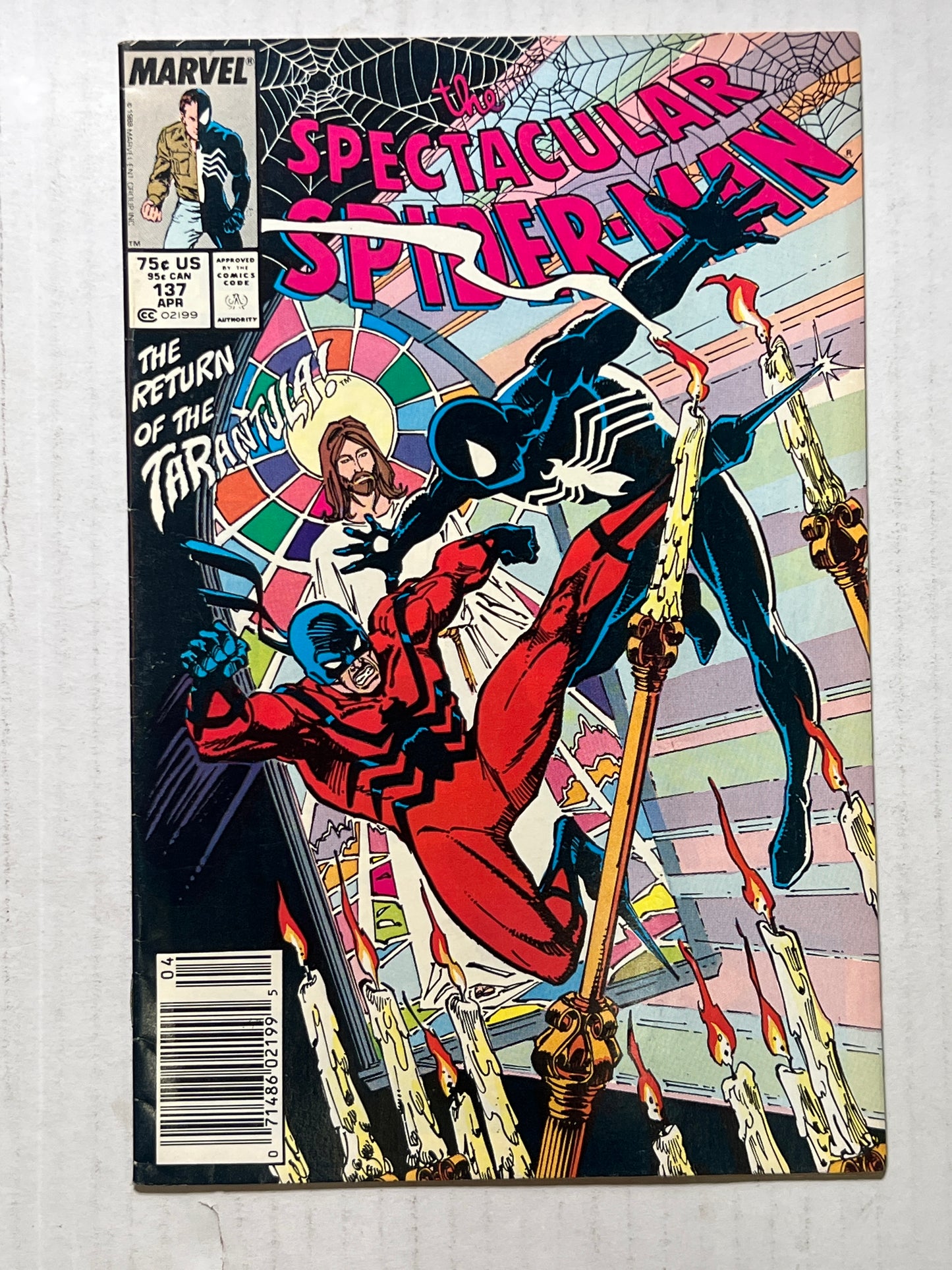 The Spectacular Spider-Man by Marvel Comics Group “The Return of the Tarantula!” #137 Apr 1988 Comic Book