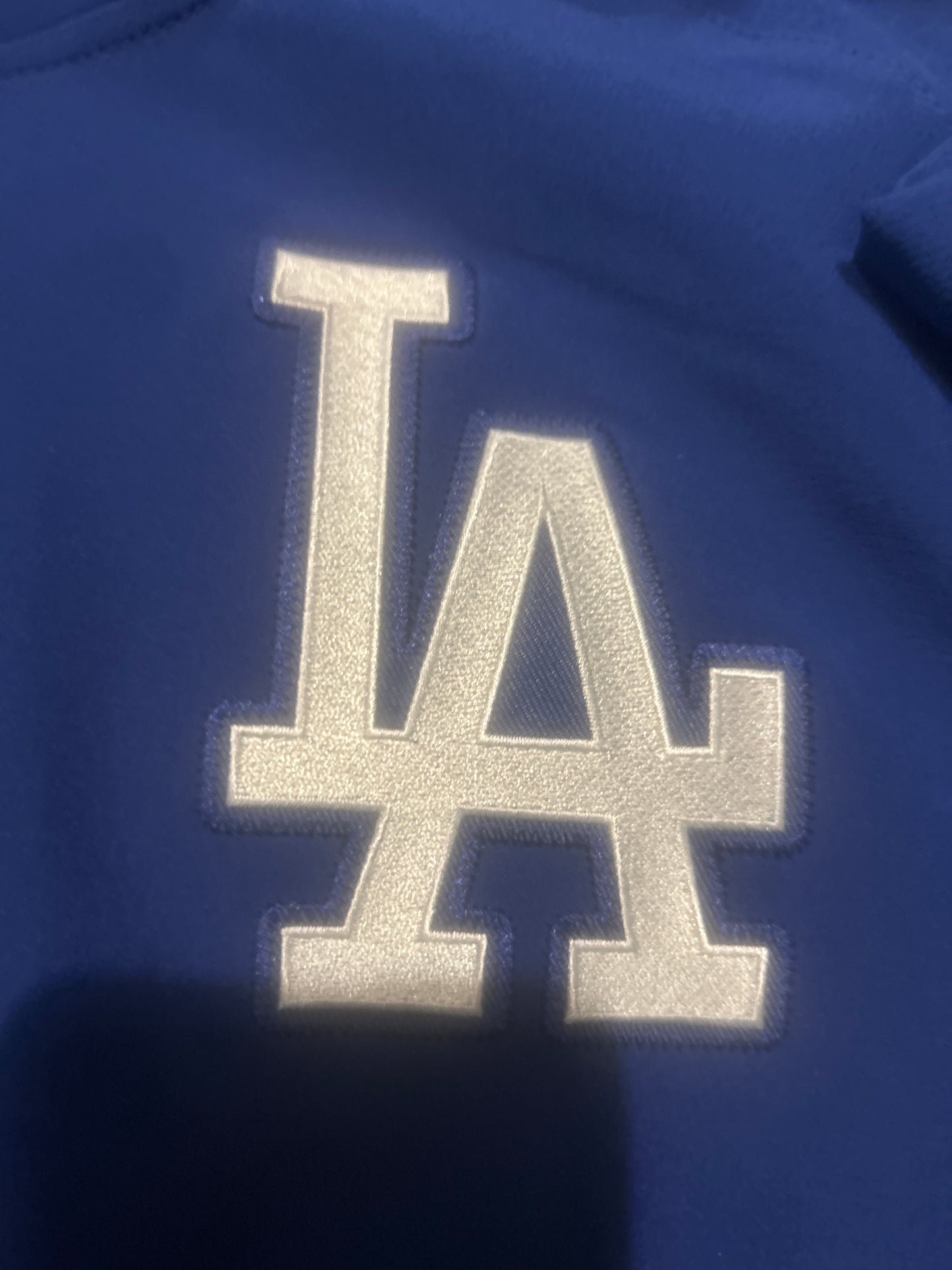 Los Angeles Dodgers MLB Nike Authentic Collection Raglan Therma-Fit Full-Zip Hoodie Men Jacket