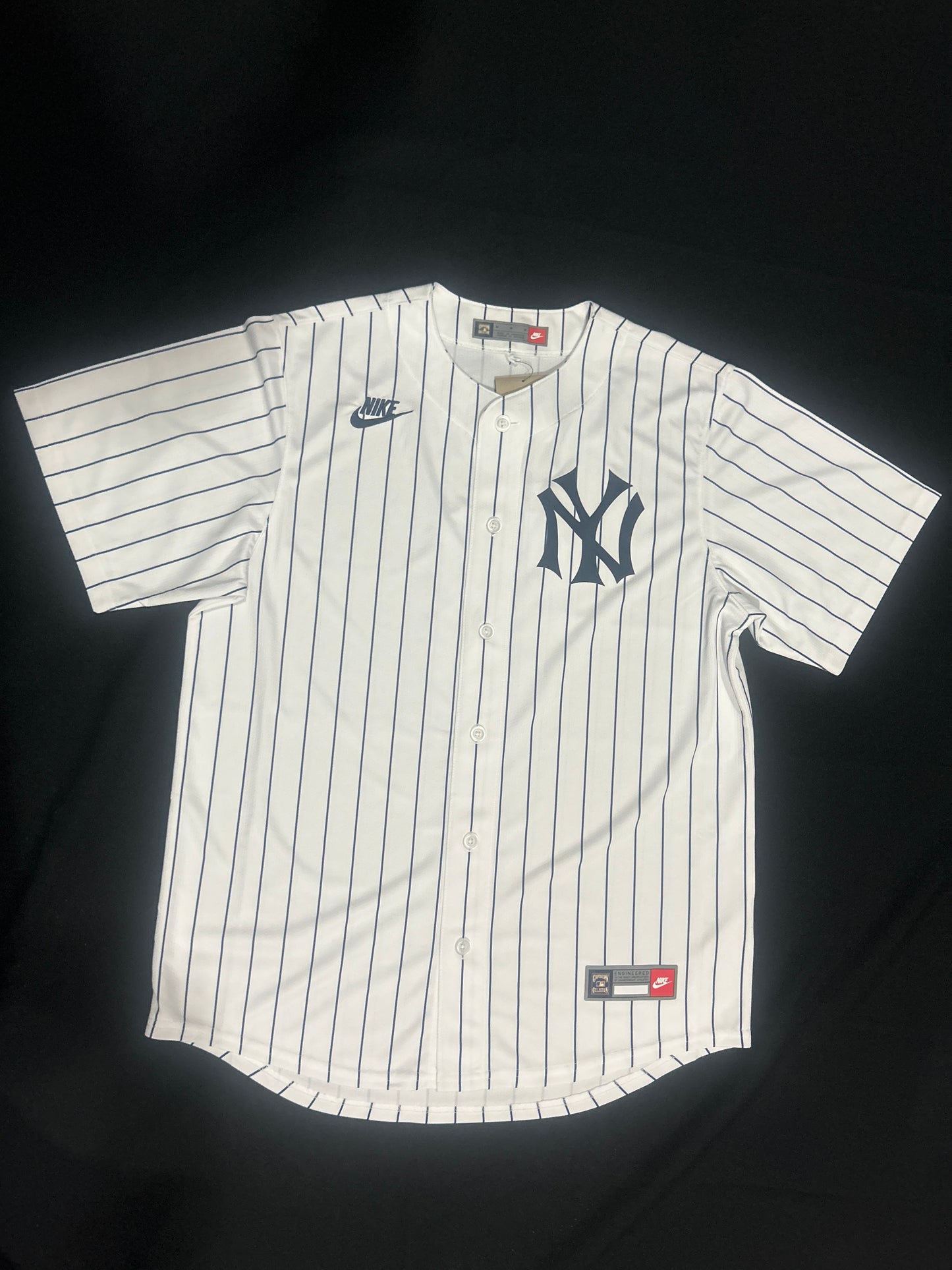 NEW YORK YANKEES MLB BABE RUTH #3 NIKE WHITE THROWBACK COOPERSTOWN COLLECTION LIMITED MEN JERSEY