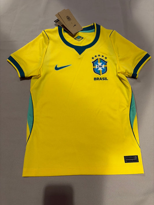 Brazil Nike Soccer World Cup 2026 Replica Authentic Youth Jersey