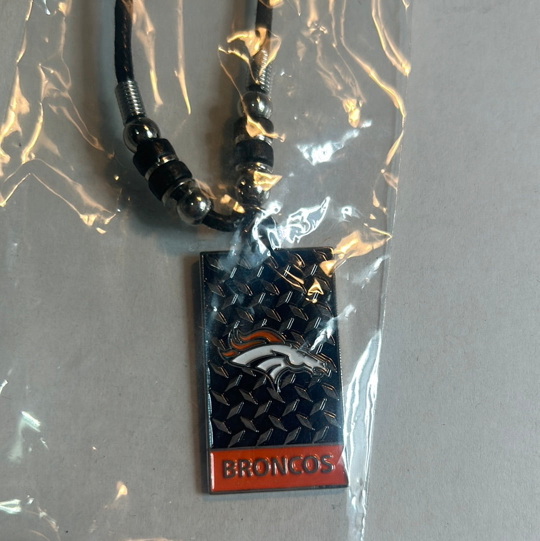 Denver Broncos NFL Officially Licensed Logo Necklace