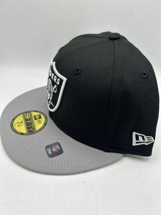 Las Vegas Raiders NFL New Era 59Fifty Classic Fitted Hat