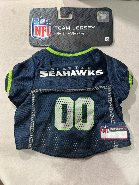 Seattle Seahawks NFL Team Mesh Jersey Dog Wear