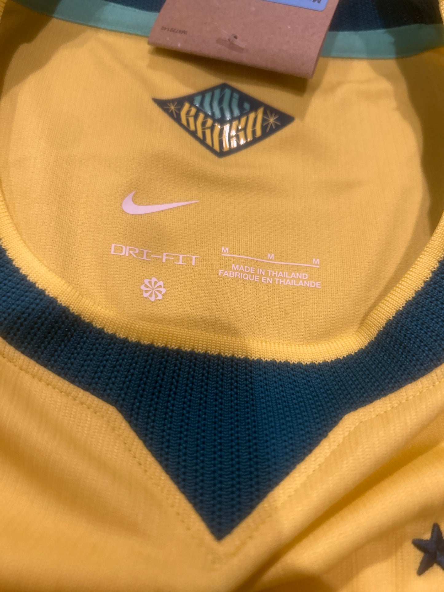 Brazil Nike Soccer 2026 World Cup Men Replica Authentic Soccer Jersey