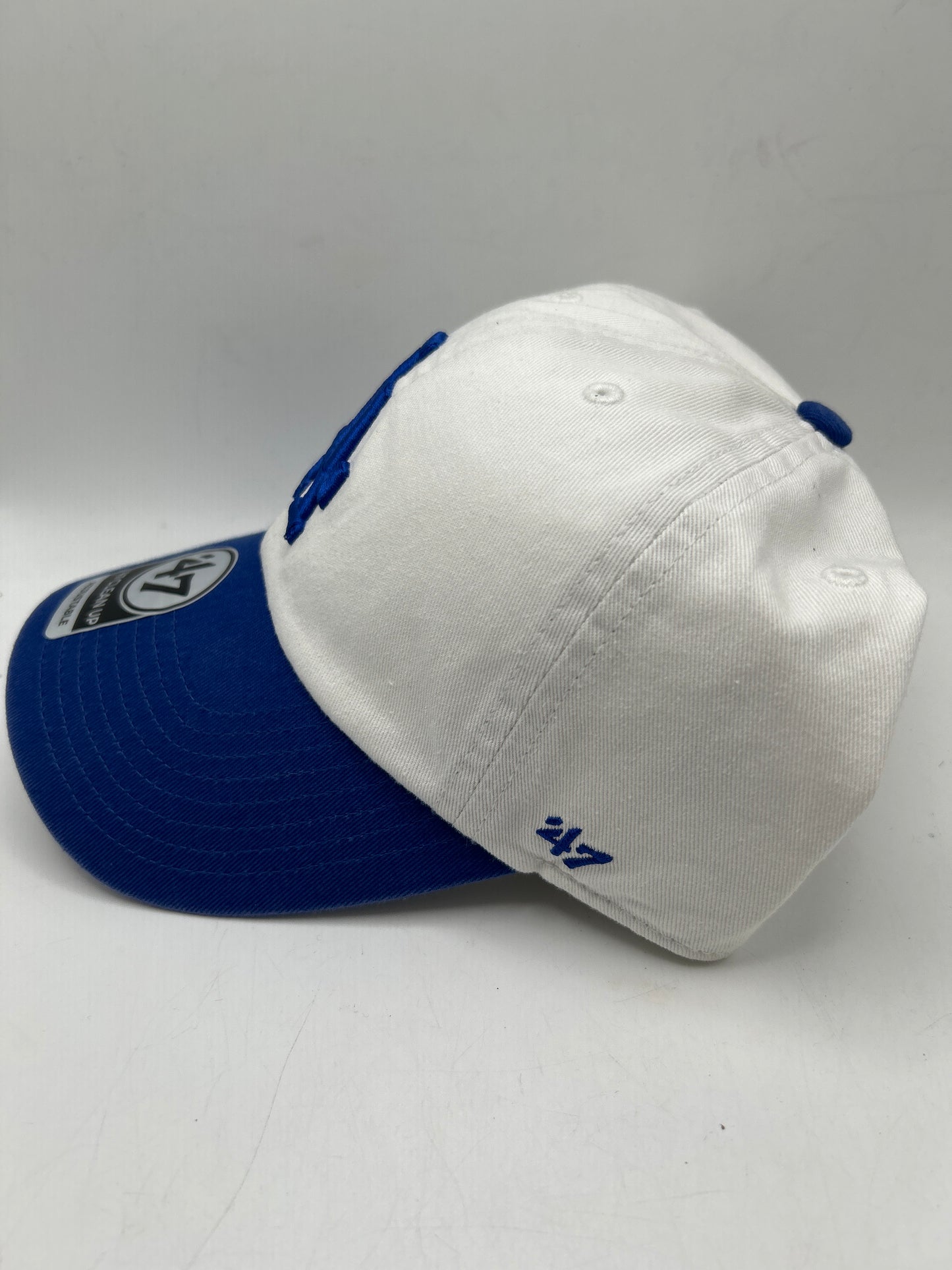 Los Angeles Dodgers MLB 47CleanUp White/Royal Adjustable Hat