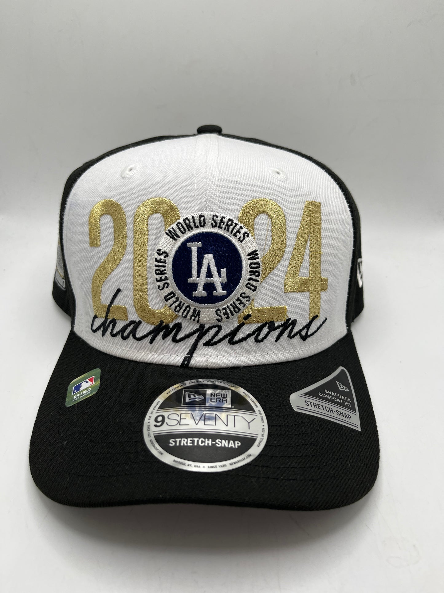 Los Angeles Dodgers MLB New Era 2024 World Series Champions Locker Room STRETCH-SNAP