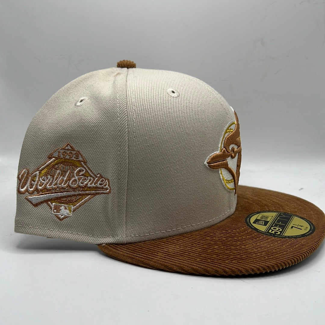 Toronto Blue Jays MLB New Era 59Fifty Cooperstown Collection “1994 World Series” Side Patch and Corduroy Brim Fitted Hat