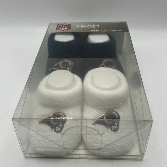 Los Angeles Rams NFL Licensed 3-6 Months Booties