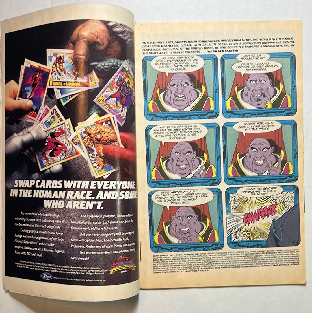 The Silver Surfer by Marvel Comics Group “Death to the Emperor!” Comic Book