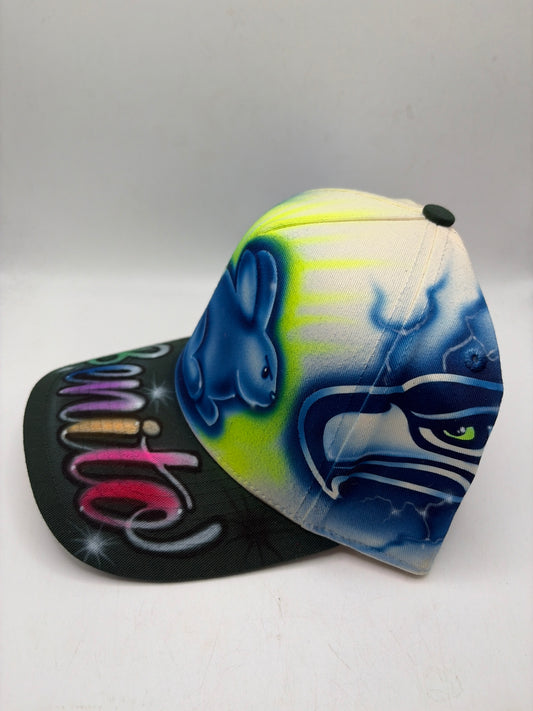 Super Bowl LX JSW Benito Hand Painted A-Frame Adjustable Hat