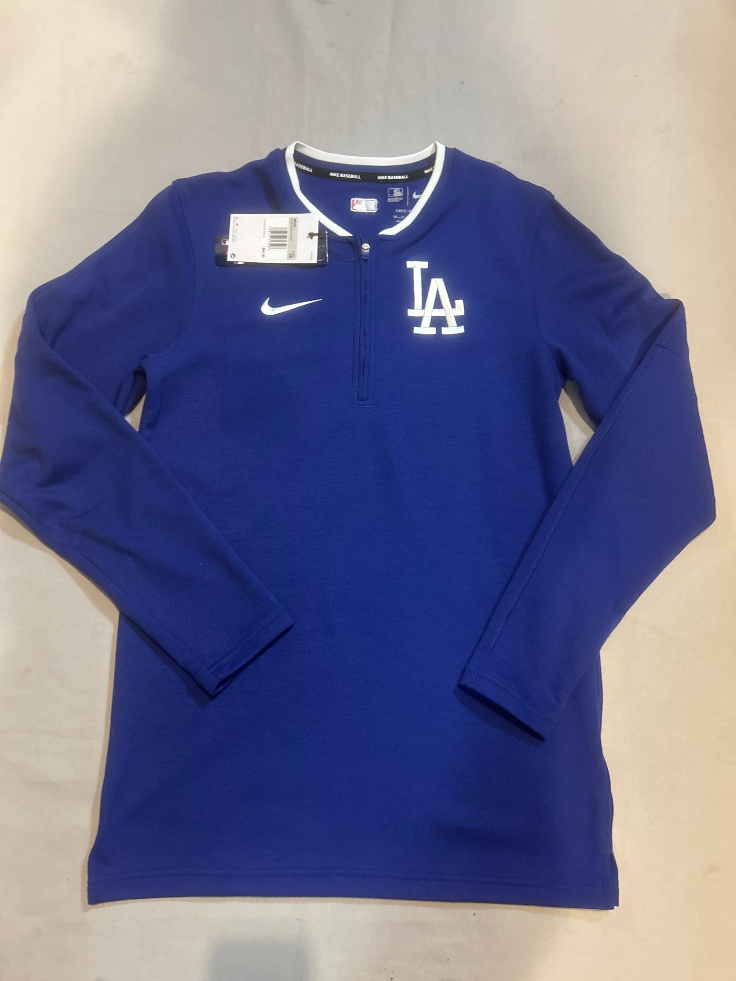 Los Angeles Dodgers MLB Dri-Fit Nike Baseball Men Long Sleeve Sweater
