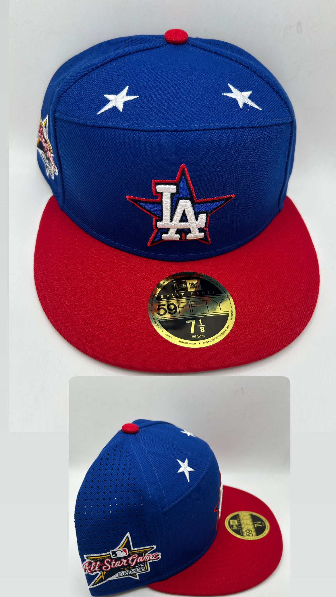 Los Angeles Dodgers MLB New Era 2025 All-Star Game Side Patch 59Fifty Official on-Field Fitted Hat