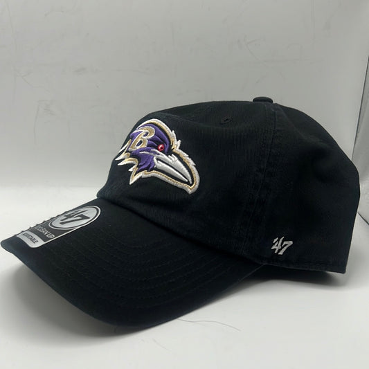 Baltimore Ravens NFL ‘47CleanUp Adjustable Hat