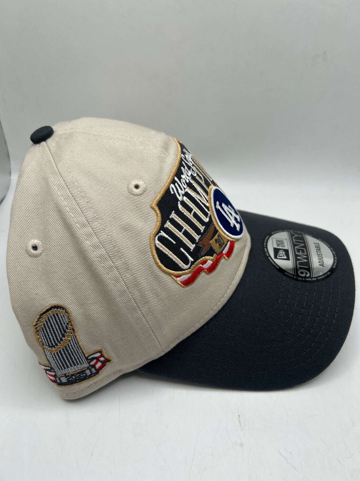 Los Angeles Dodgers MLB New Era 9Twenty 2025 World Series Champions Adjustable Hat