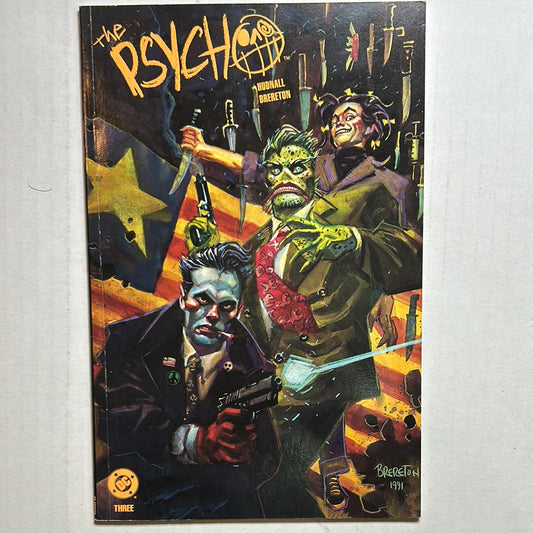 The Psycho By DC Comics Brereton 1991 No. 3