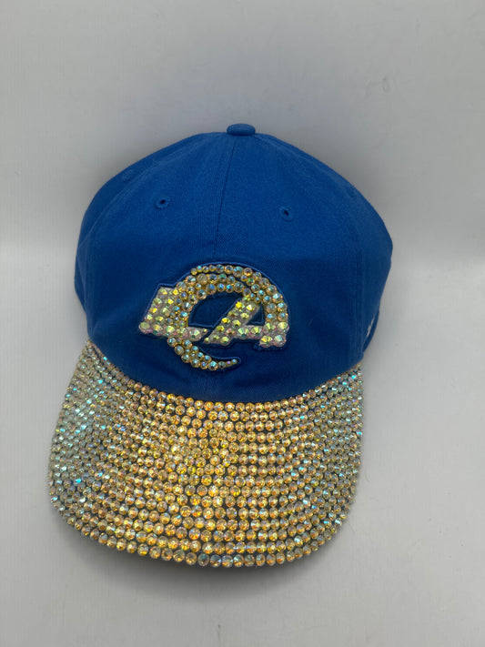 Los Angeles Rams NFL 47CleanUp Bedazzled Adjustable Hat