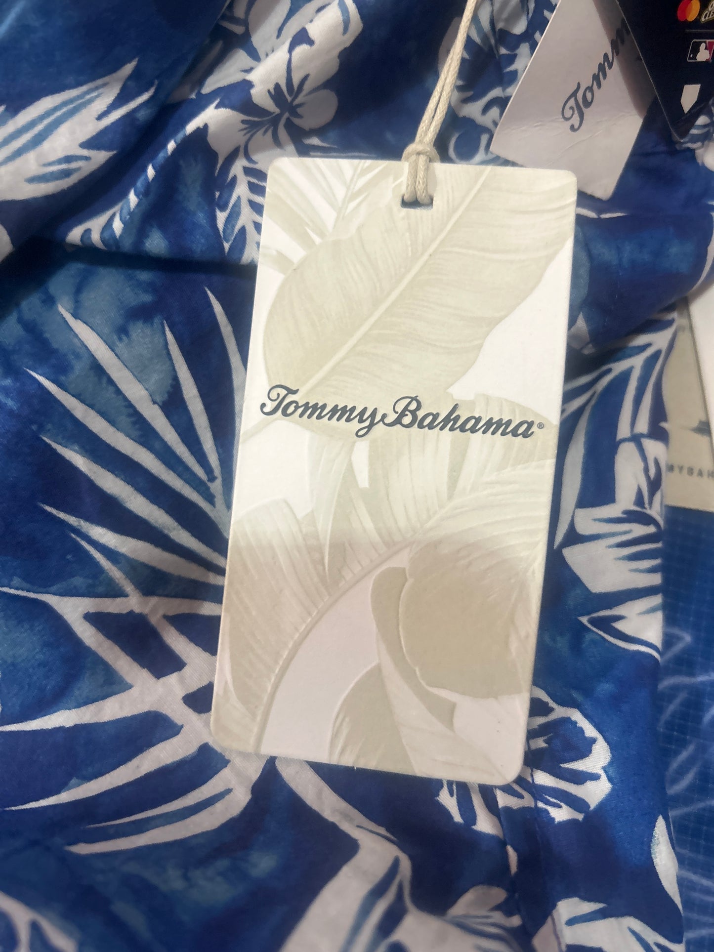 Los Angeles Dodgers MLB Tommy Bahama Genuine Merchandise Luminescent Camp Shirt BL