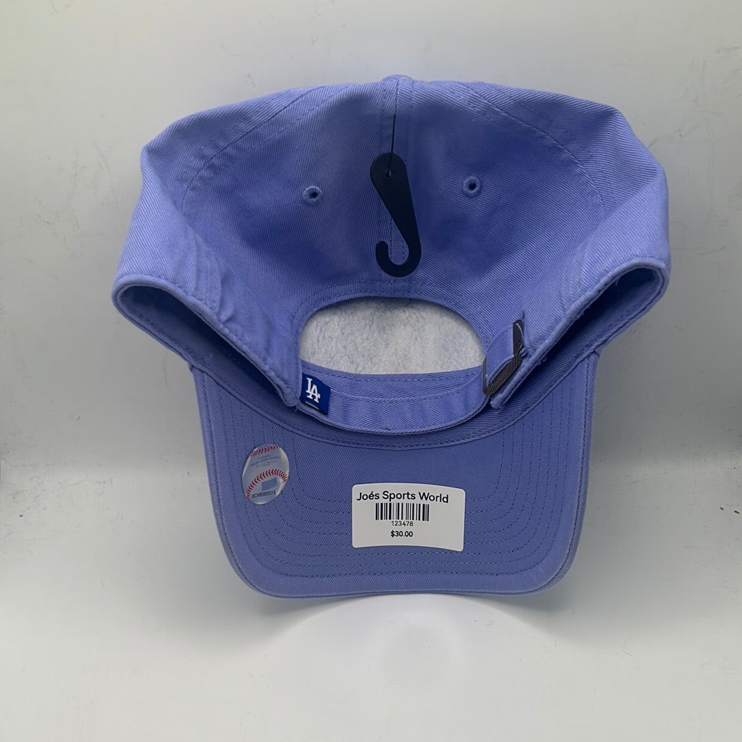 Los Angeles Dodgers 47 Clean Up Adjustable Hat - Lavender