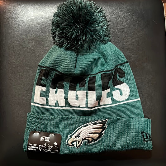 Philadelphia Eagles NFL Knit Pom Beanie