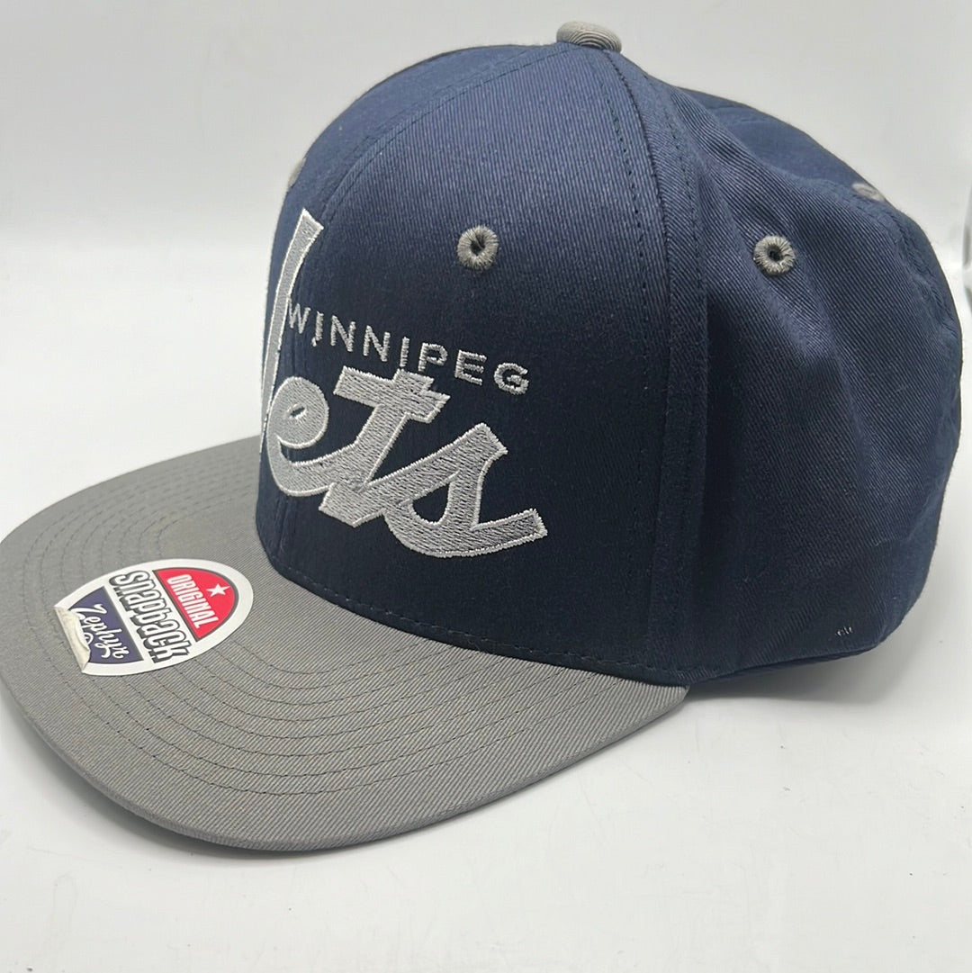 Vintage Winnipeg Jets NHL Original Zephyr SnapBack