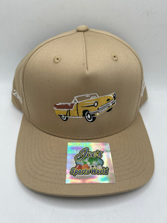 Vintage Pick Up Truck Dad Hat JSW Authentic Snapback Hat - Khaki