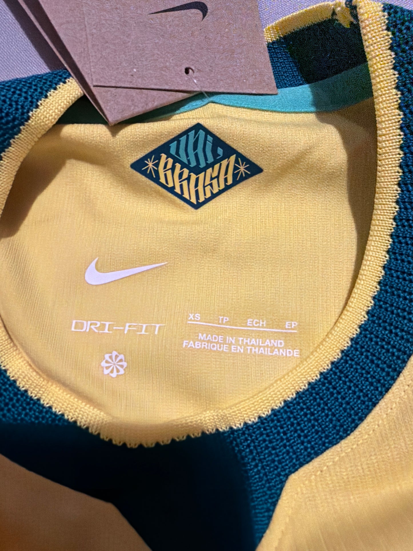 Brazil Nike Soccer World Cup 2026 Replica Authentic Youth Jersey
