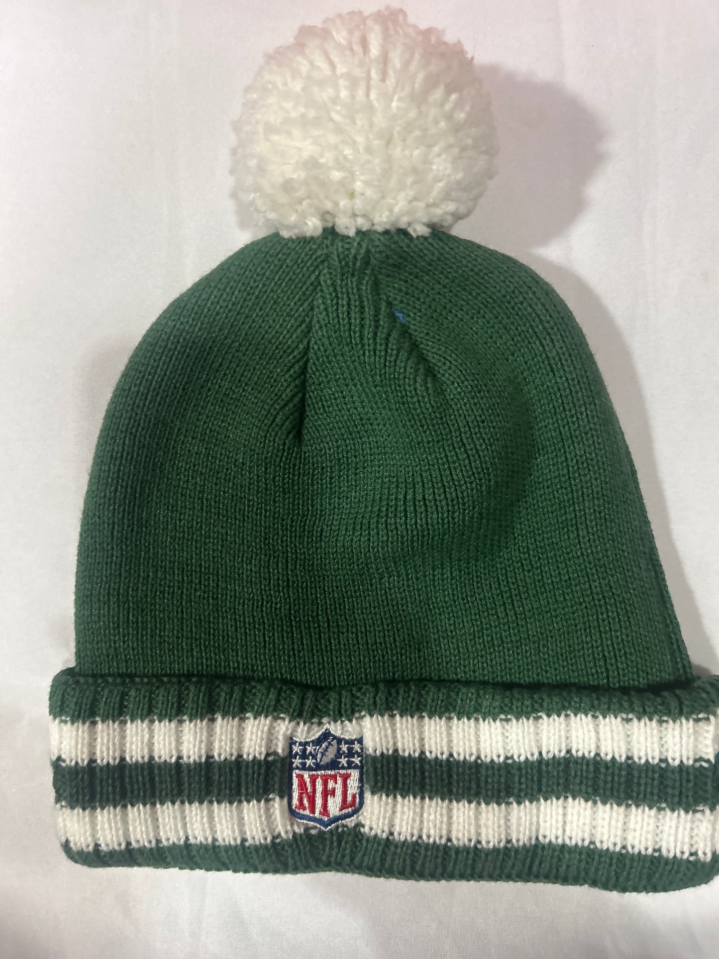 New York Jets NFL Reebok Knit Pom Beanie