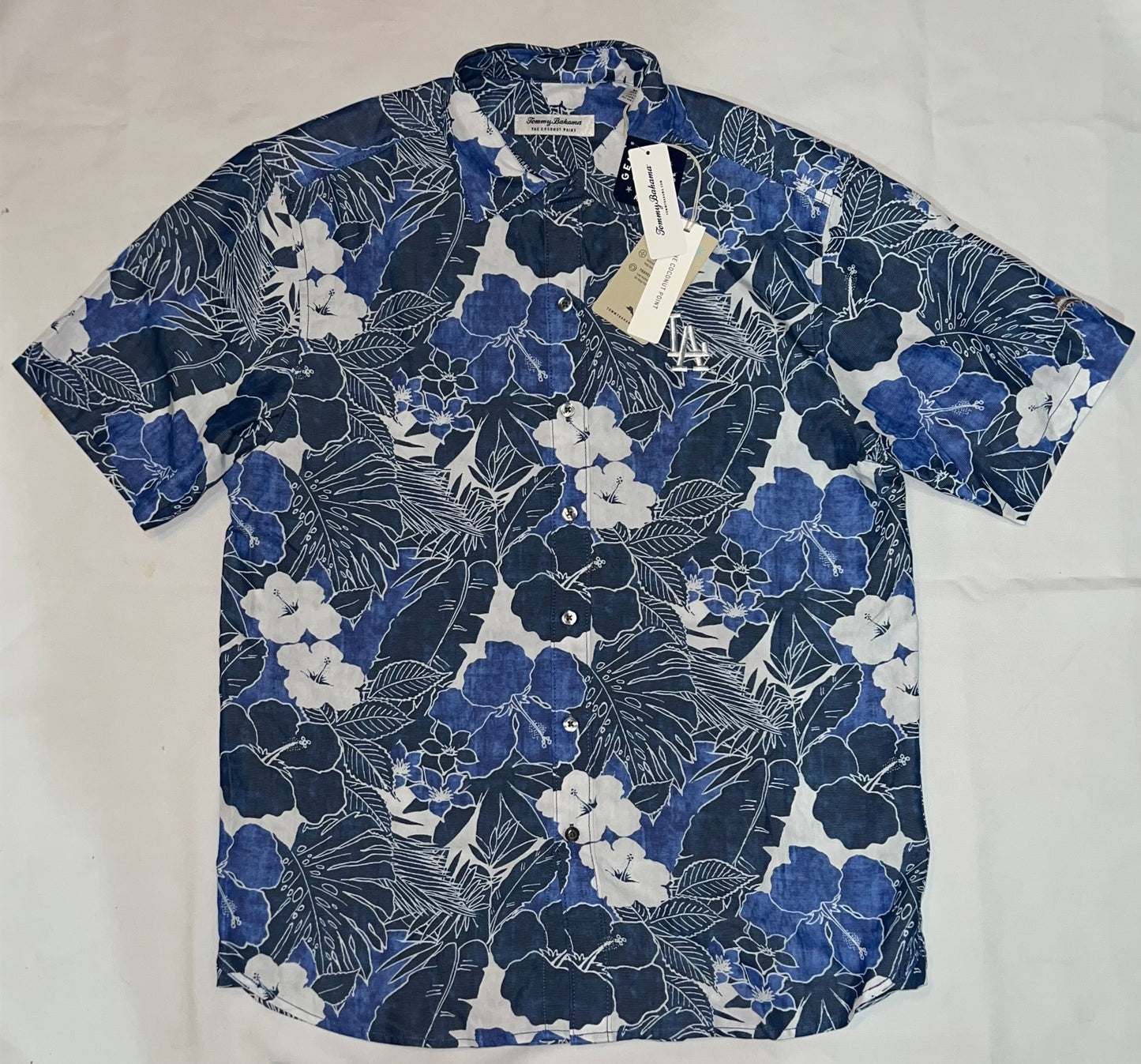 Los Angeles Dodgers MLB Tommy Bahama Genuine Merchandise Playa Flora Shirt