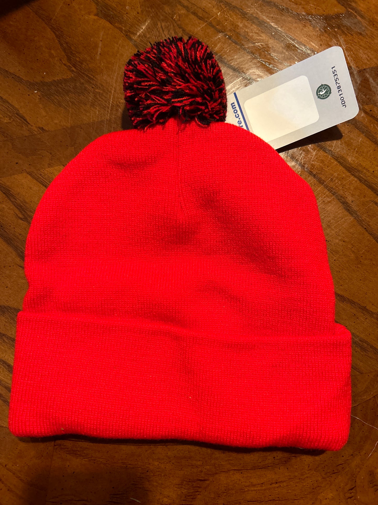 Chicago Bulls NBA Cuffed Pom Knit Beanie