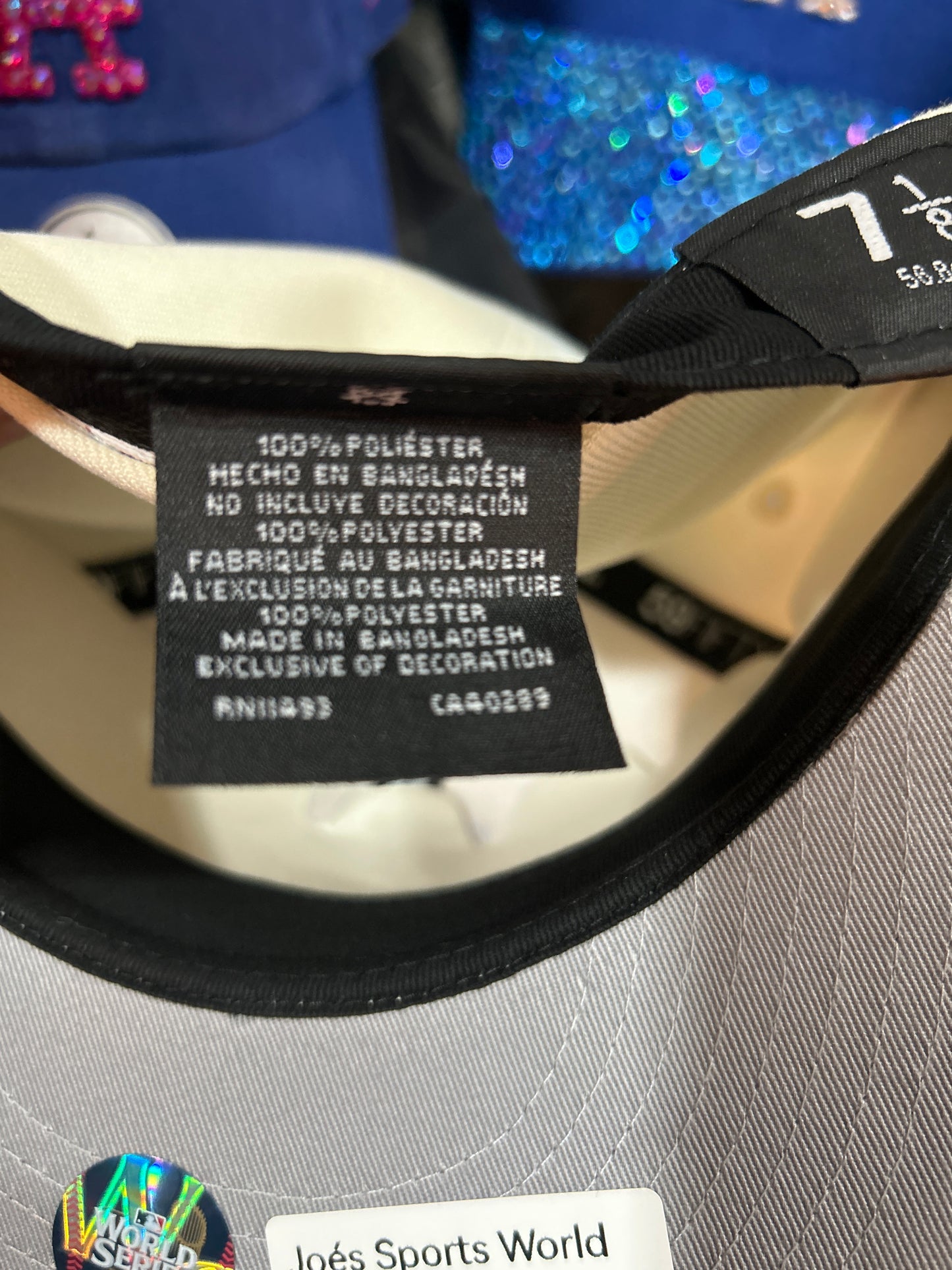 Los Angeles Dodgers MLB New Era 59Fifty World Series Championship 2024 Fitted Hat