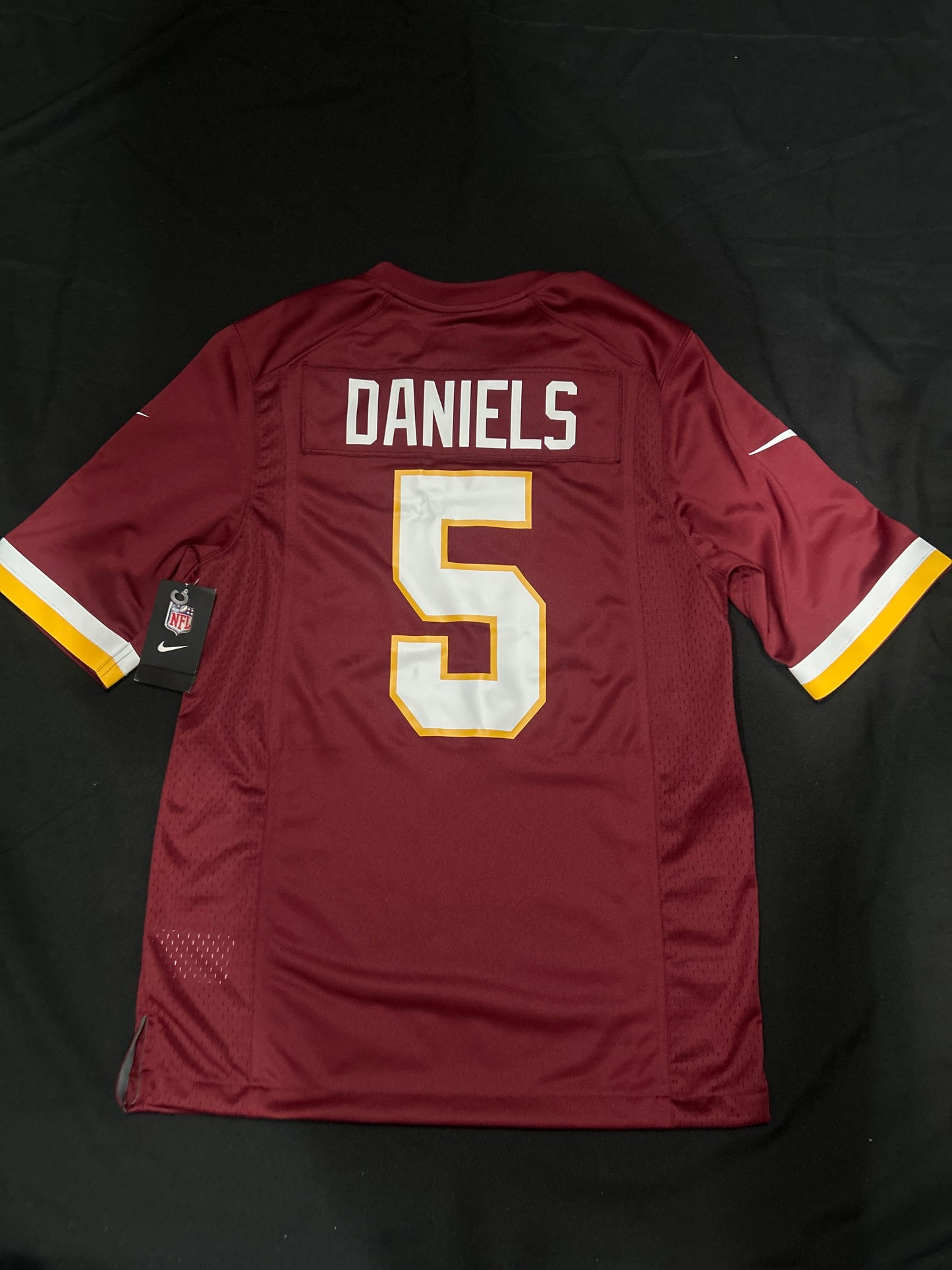 Washington Commanders NFL #5 Jayden Daniels Nike Men Jersey