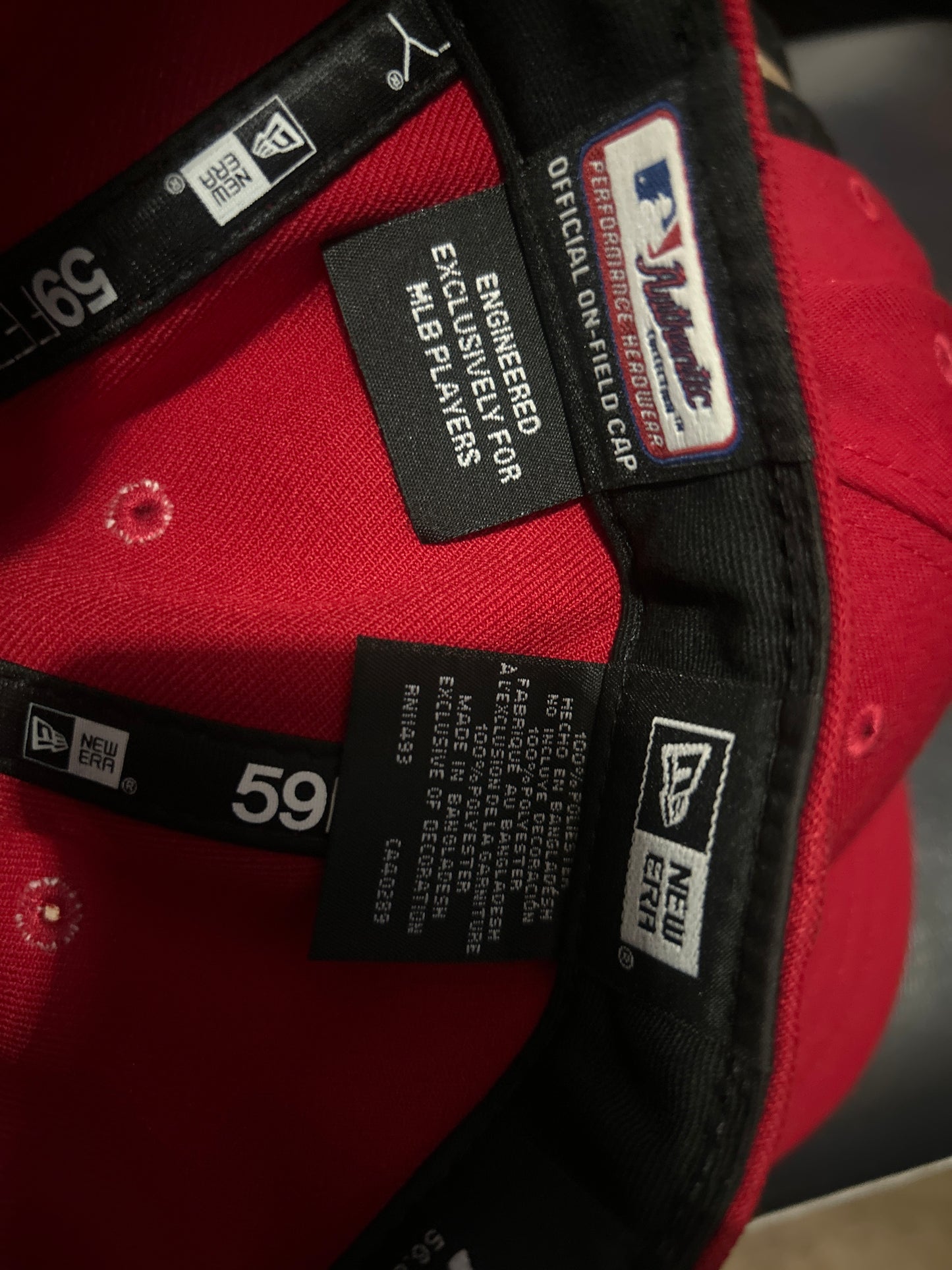 Los Angeles Anaheim Angels MLB New Era 59Fifty Classic Red Fitted Hat