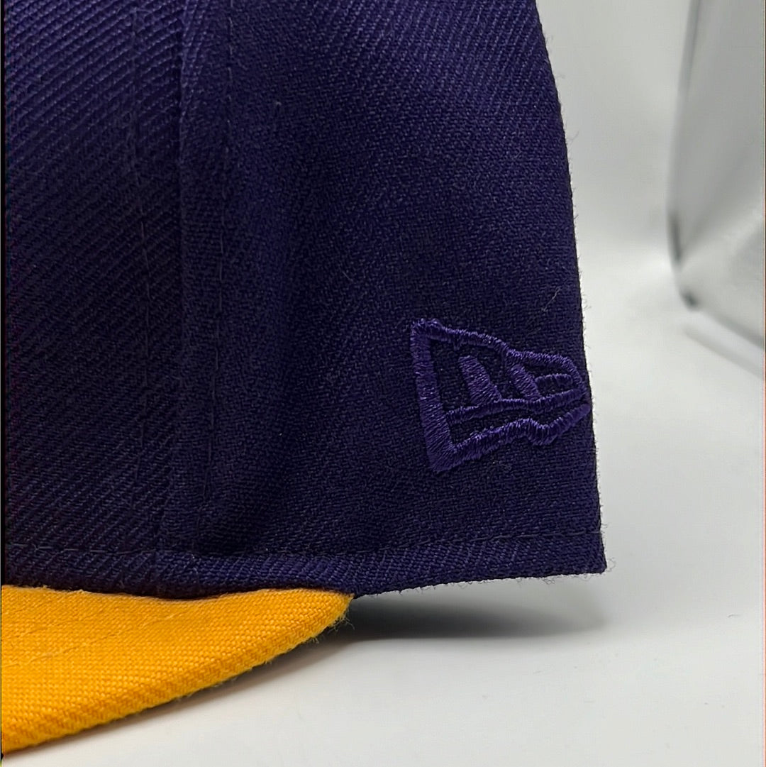 Los Angeles Dodgers MLB New Era 59Fifty Purple / Yellow Fitted Hat