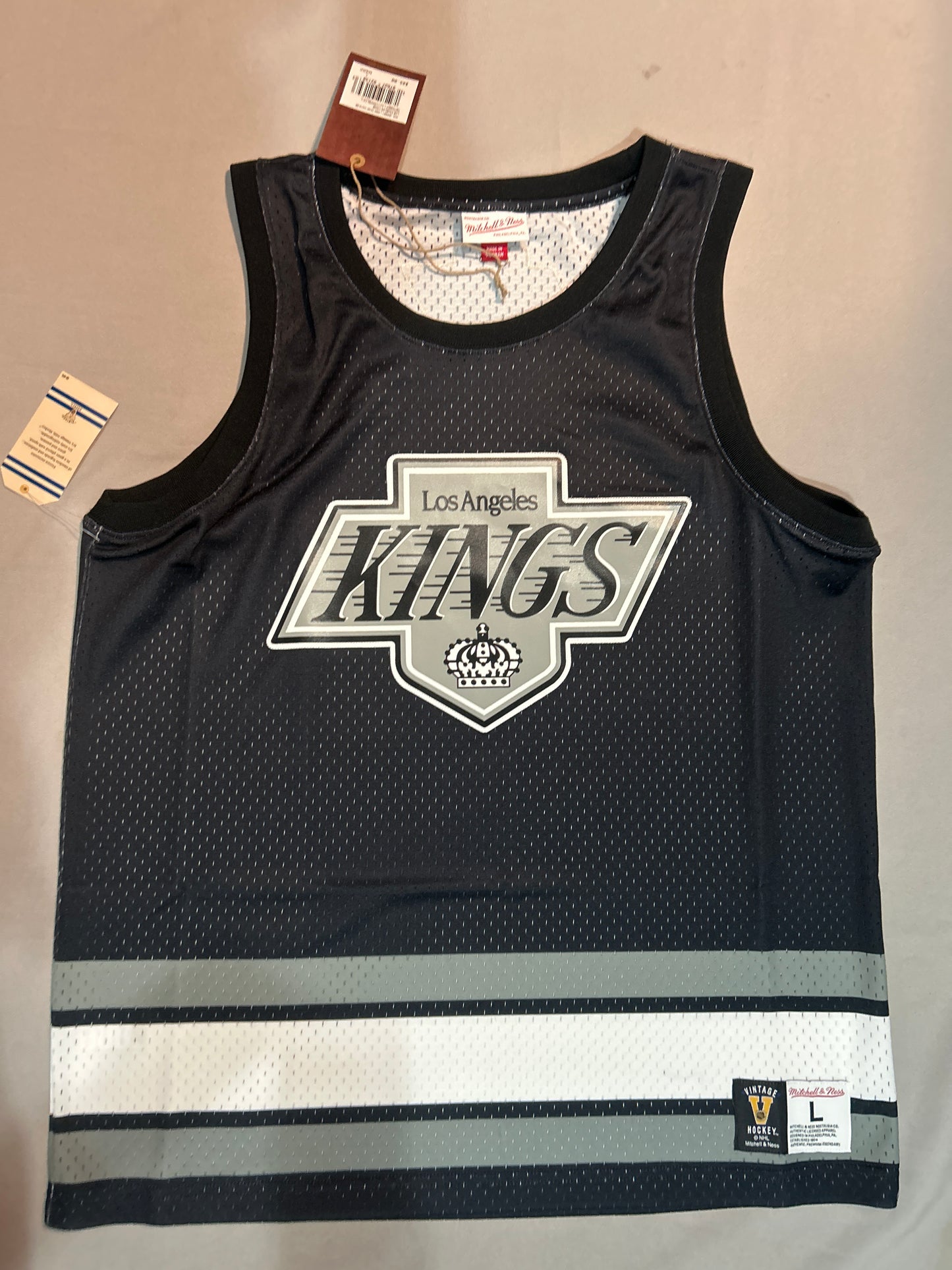 Los Angeles Kings NHL Mitchell & Ness Vintage Men Tank Jersey
